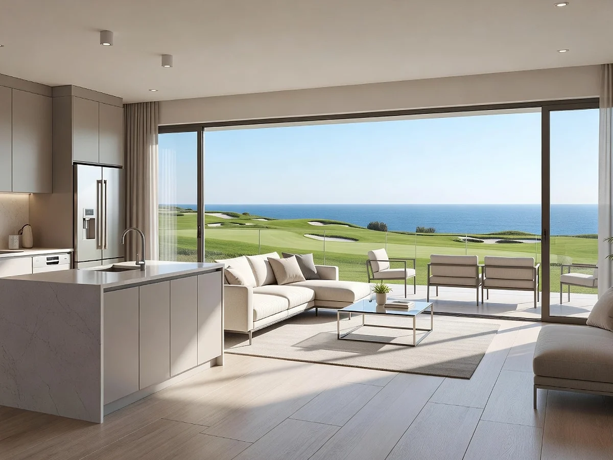 Vivienda de obra nueva junto al golf — apartamento en Retamar · El Toyo, Almería